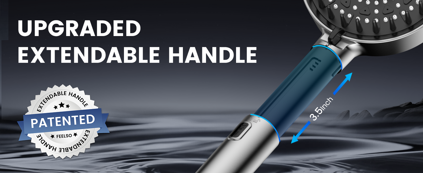 Best Shower Head with an Extendable Handle for Hard-to-Reach Areas