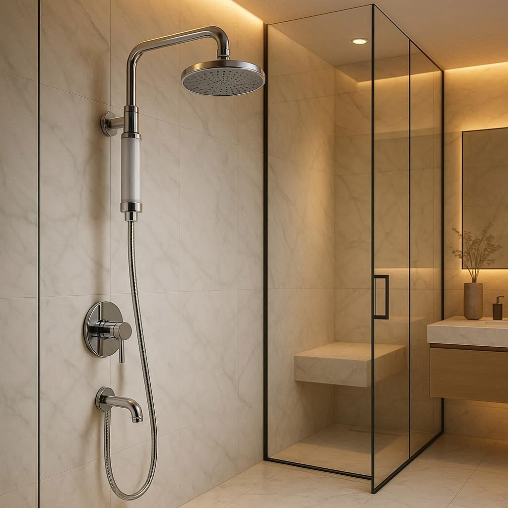 Bathroom Aesthetics: How Sleek Filtered Shower Heads Enhance Modern Homes