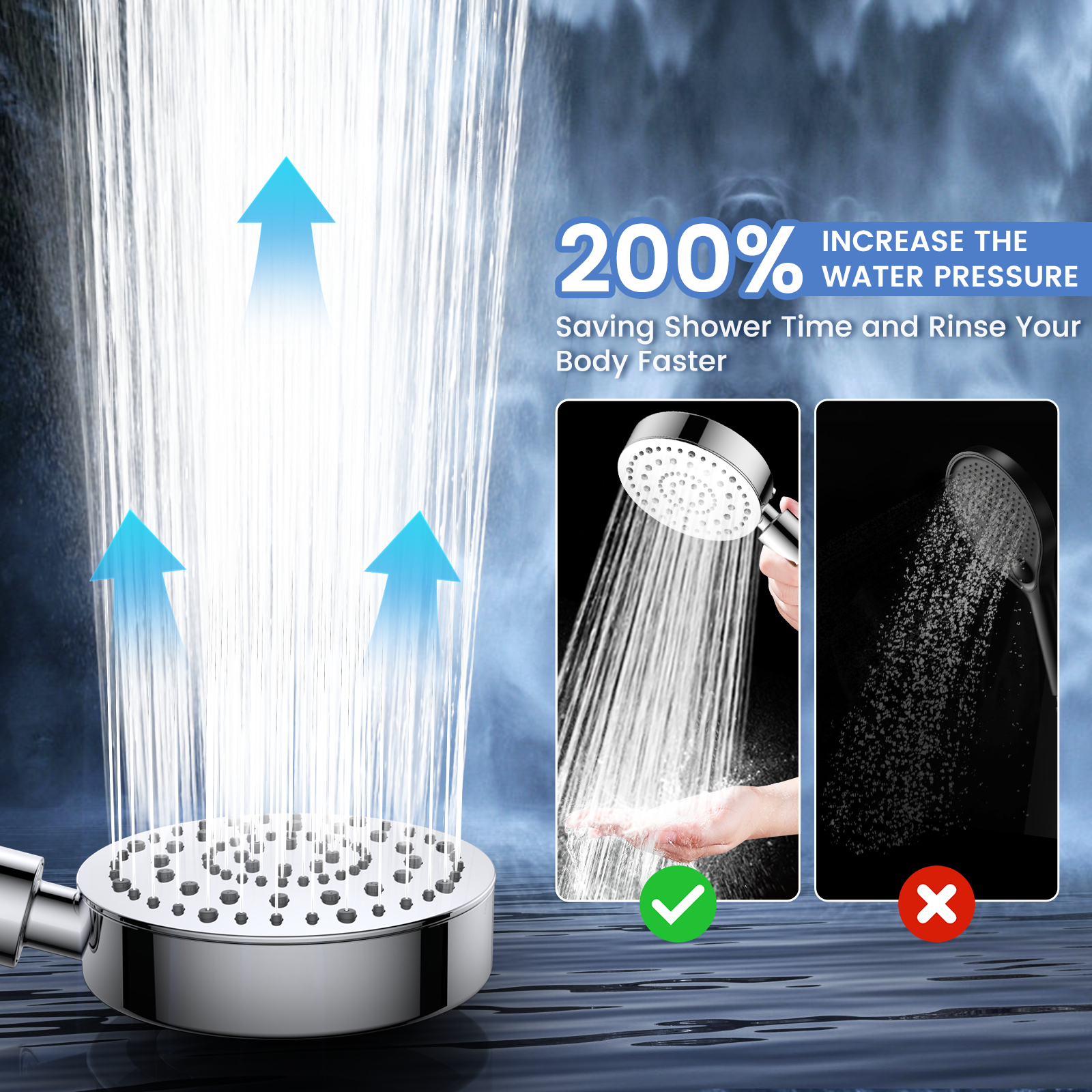 How to Save Water in the Shower Without Losing Pressure
