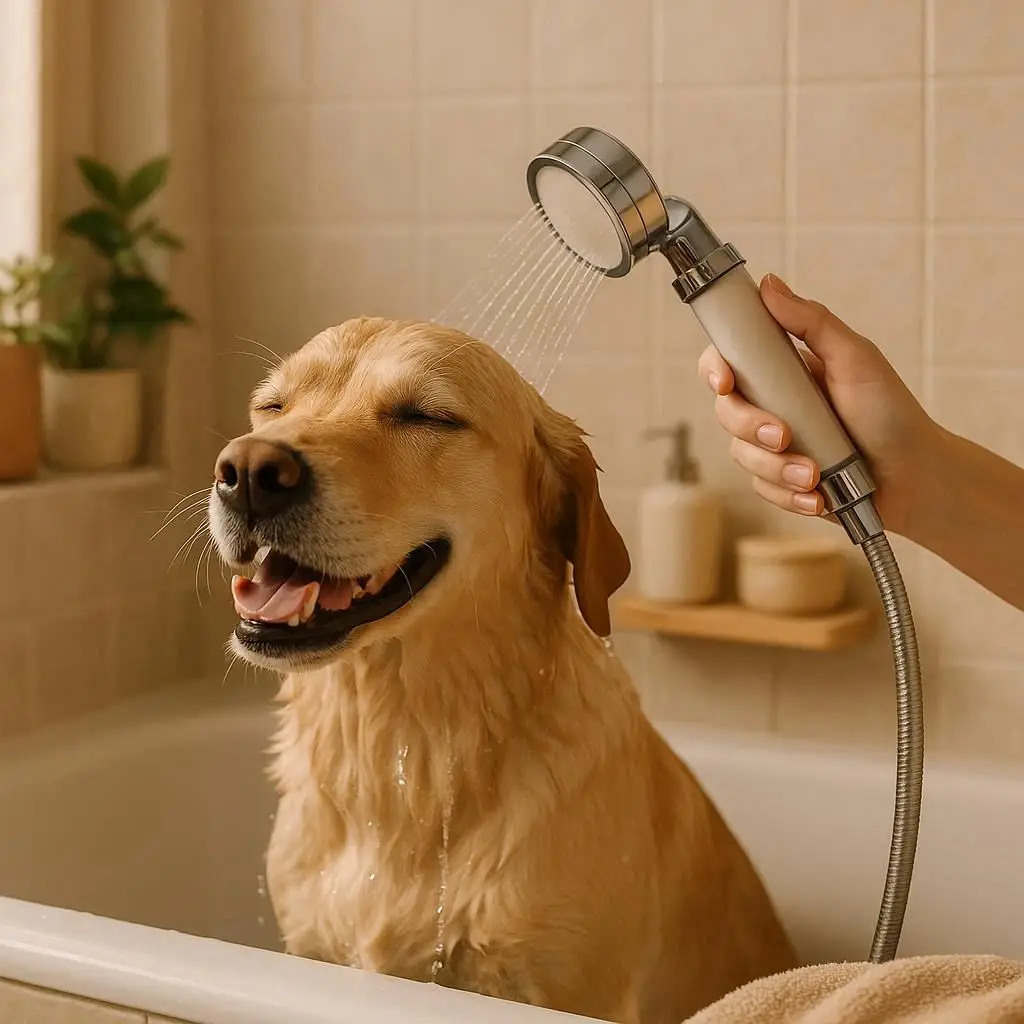Does Your Pet Need Better Water Too? Another Use for Filtered Shower Heads