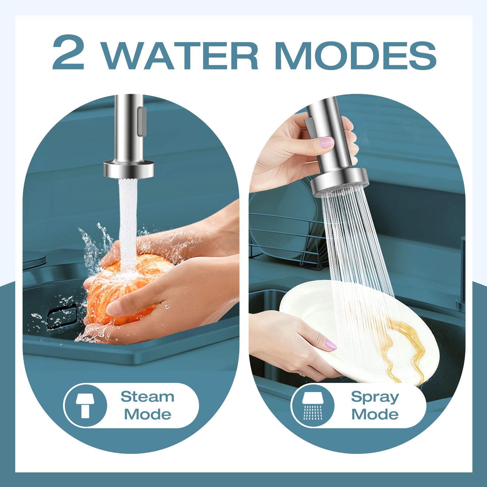 FEELSO FL3 Professional High-Arc Spring Kitchen Faucet