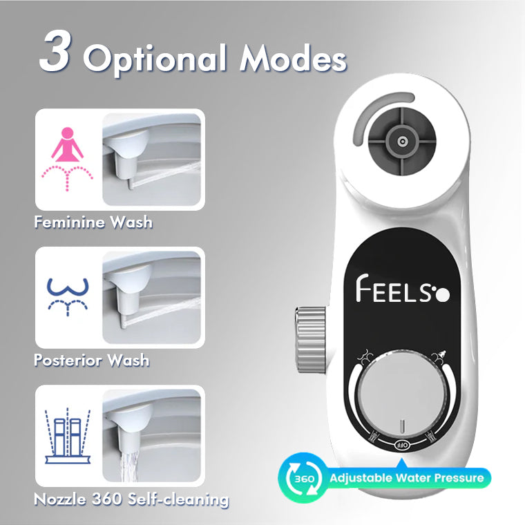 FEELSO Bidet Attachment for Toilet with Filters