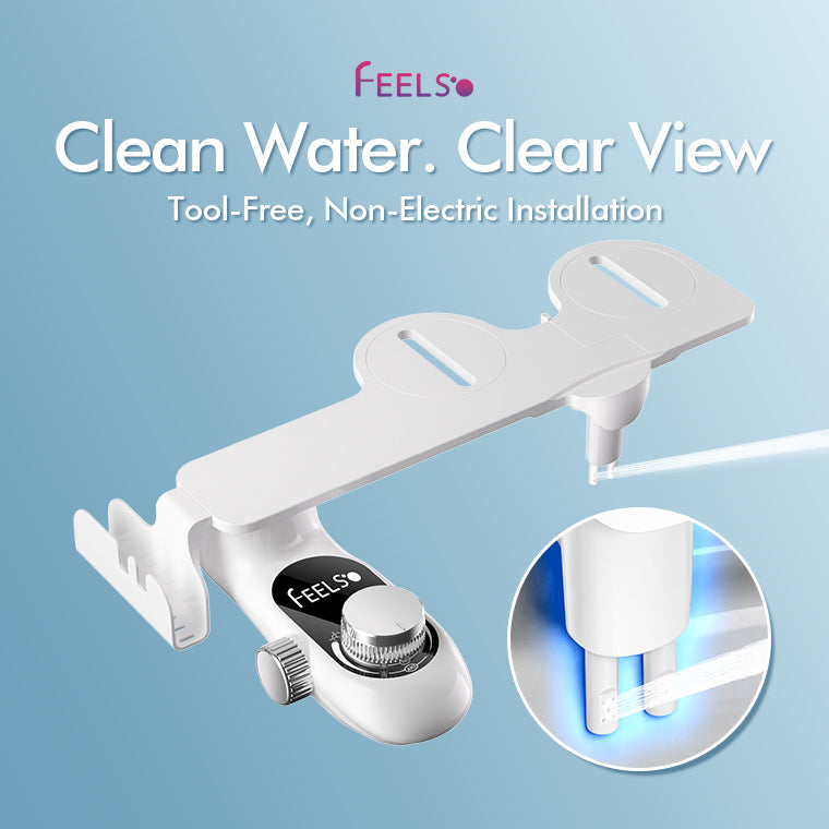 FEELSO Bidet Attachment for Toilet with Filters