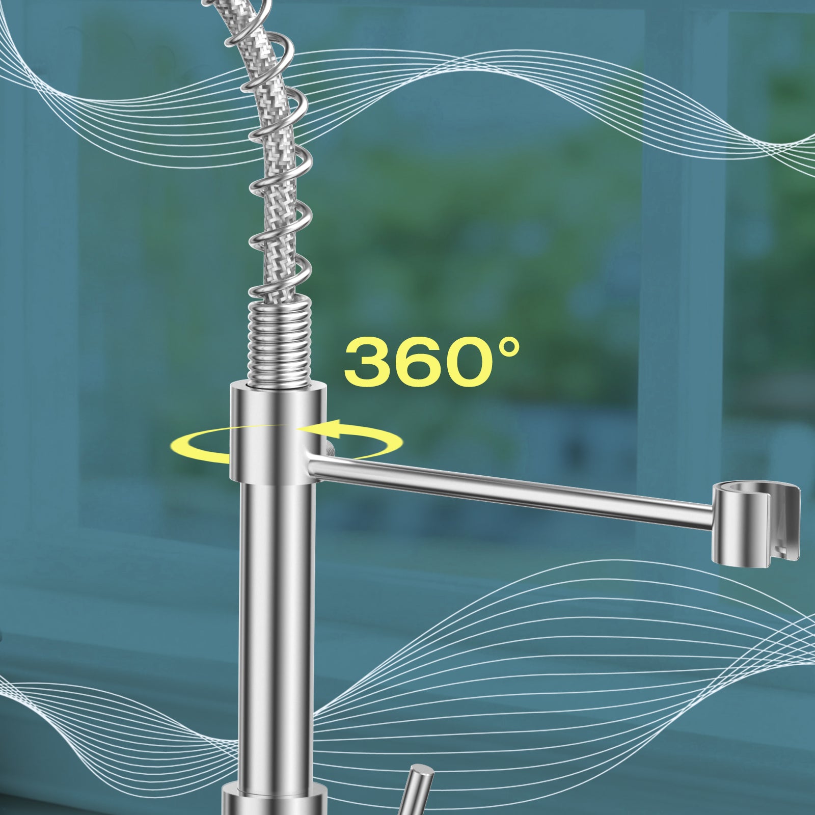 FEELSO FL3 Professional High-Arc Spring Kitchen Faucet