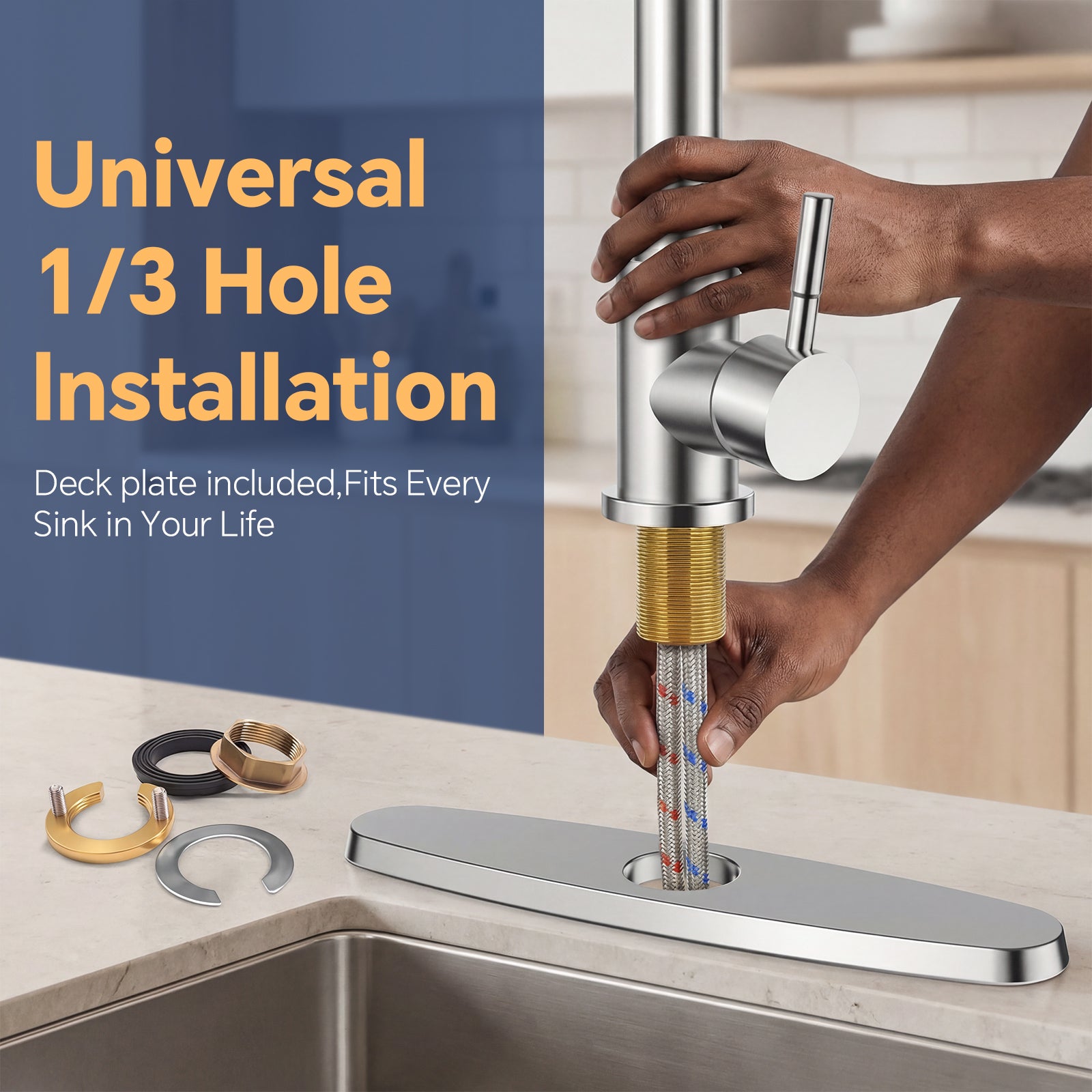 Feelso FL4 Professional Spring Kitchen Faucet