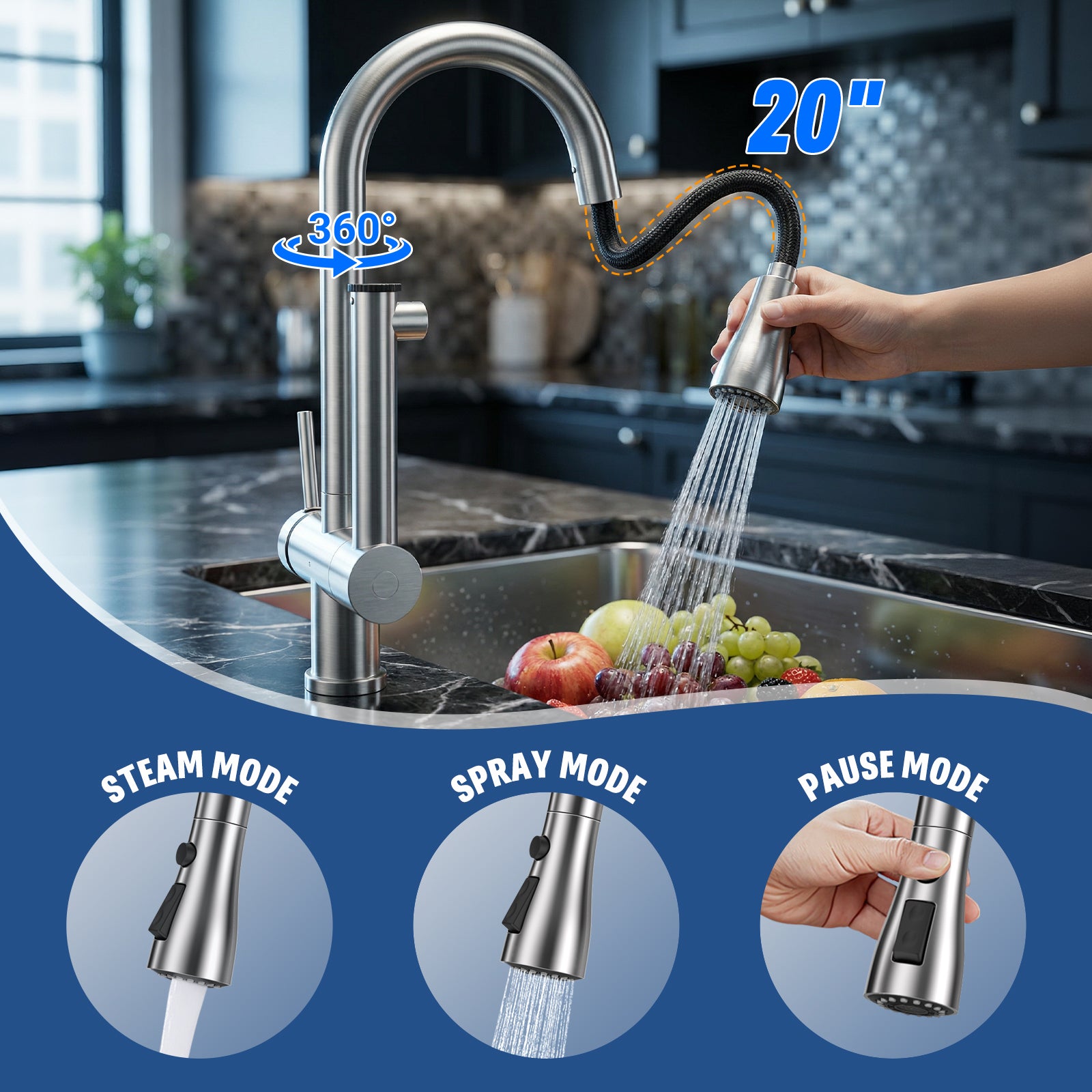 Feelso FL5 Lucky Cat Water Filter Faucet