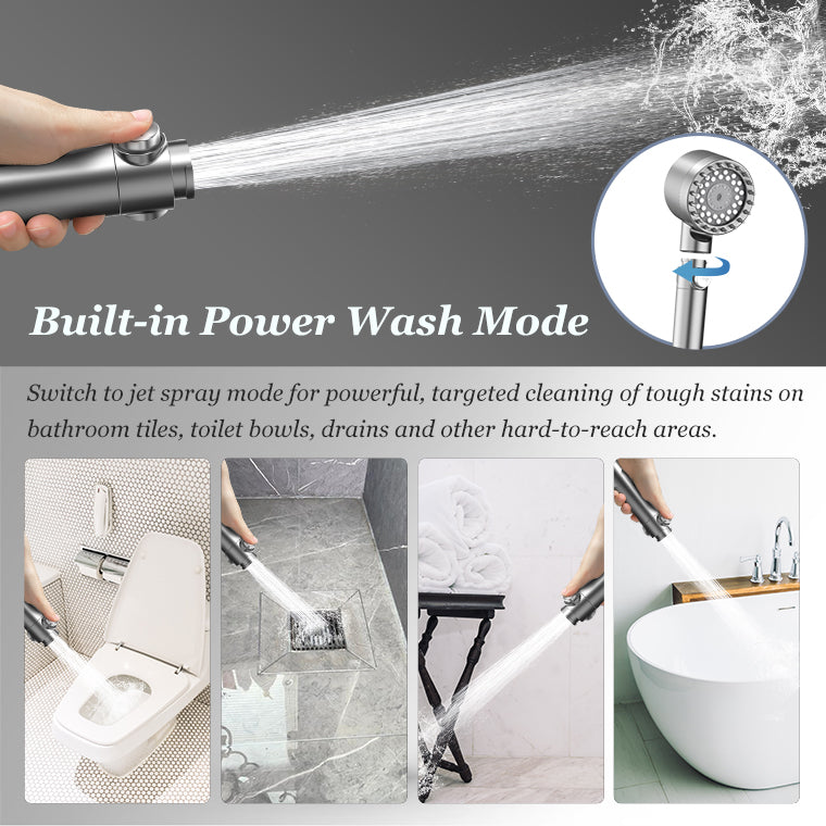 New Upgrade FEELSO DY5  Massage Handheld Filter Showerhead
