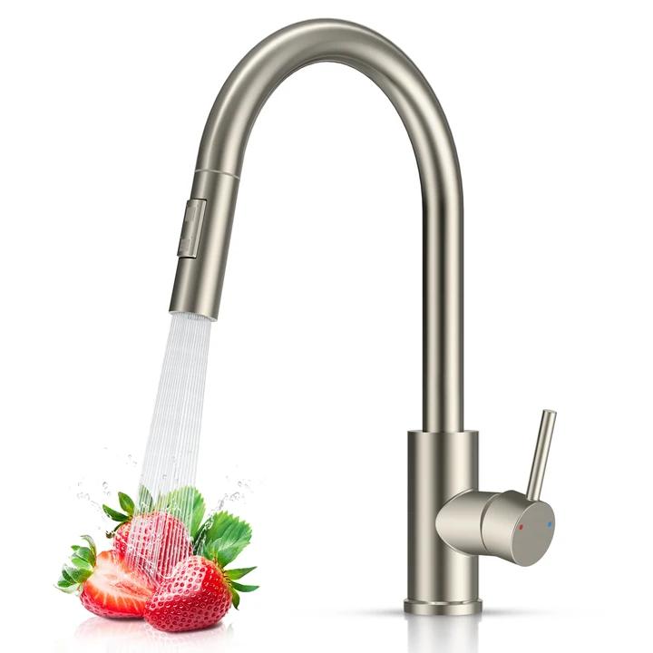 FEELSO FL2S-KE7120LS Brushed Nickel Kitchen Faucet