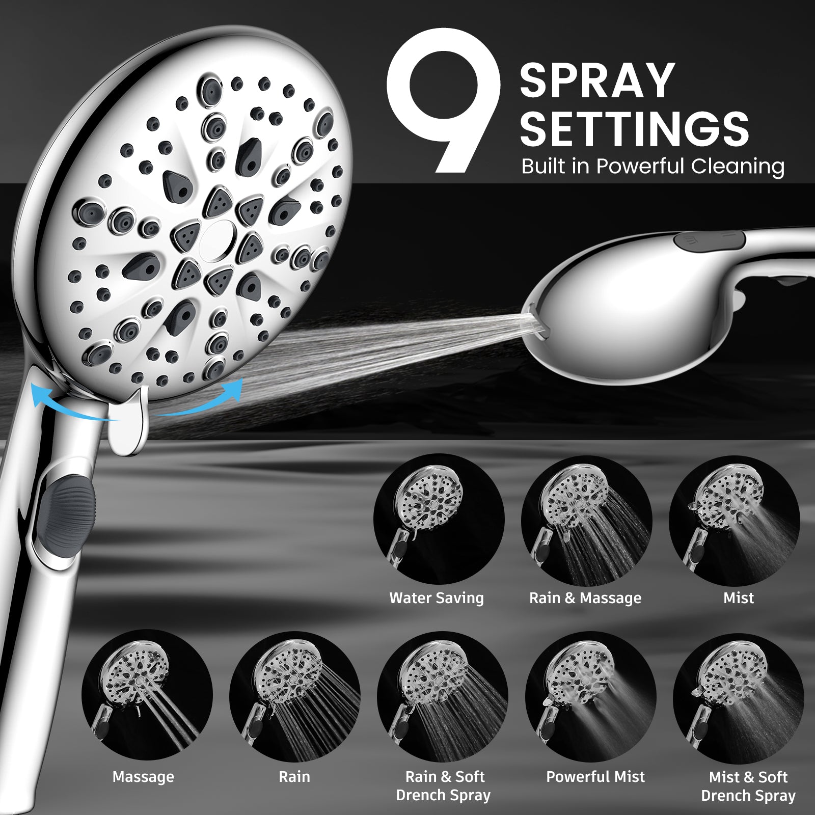 FEELSO T2-Six-Star Multifunctional Shower Set