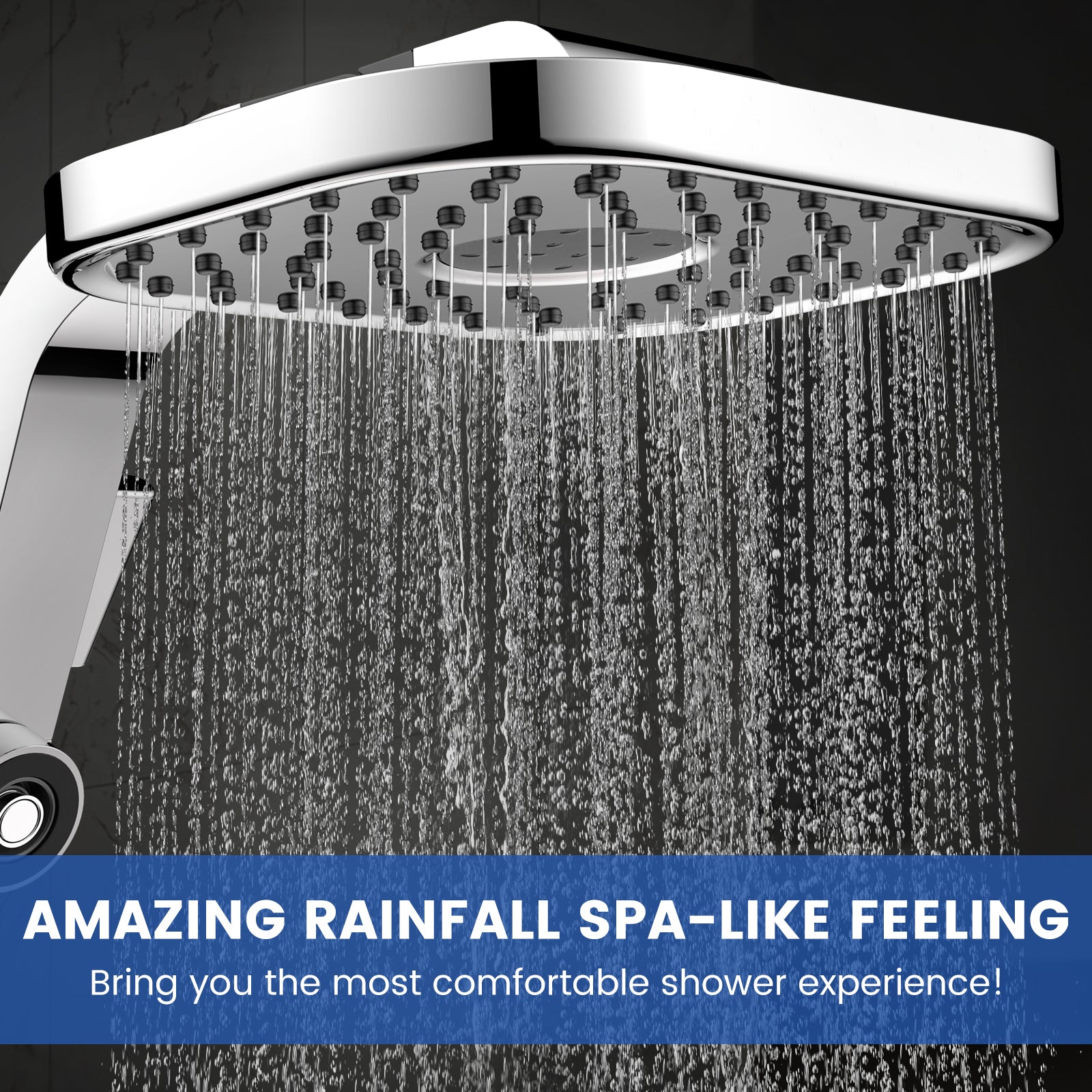 TDL1 4-Function Magnetic Shower Head Set