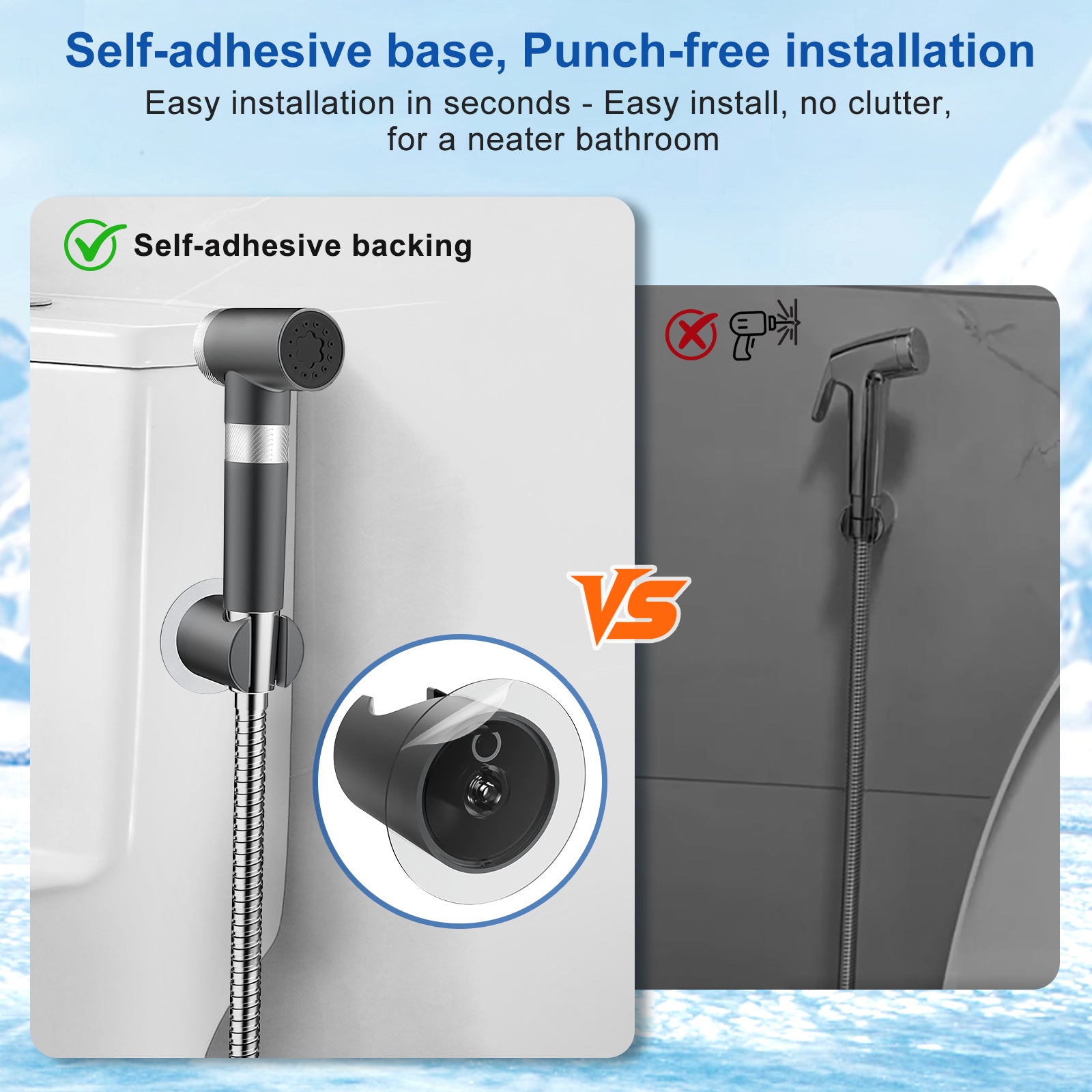 FEELSO Handheld Bidet Spayer with Filter