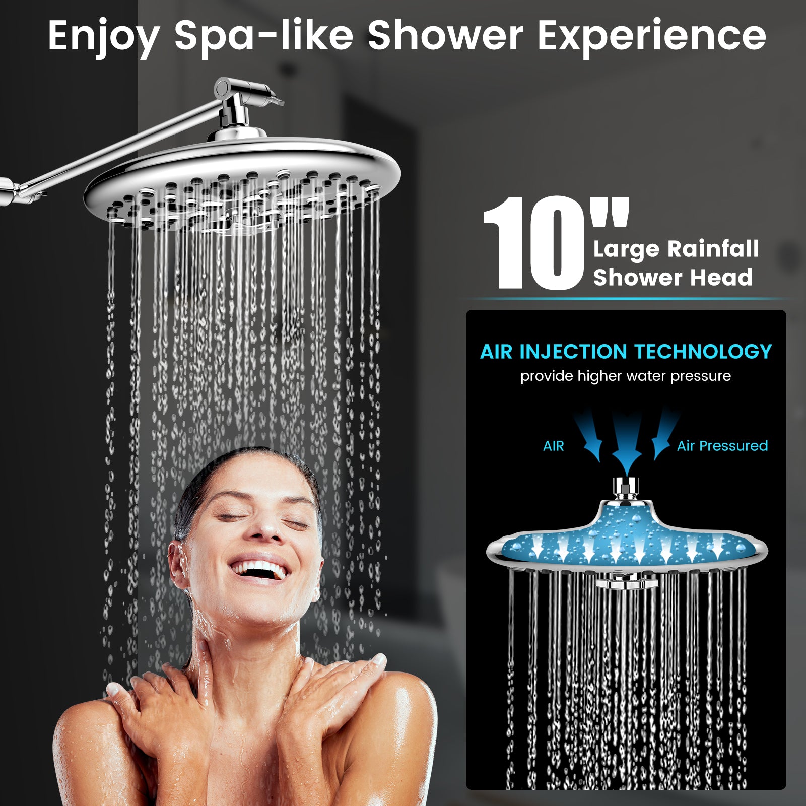 FEELSO T2-Six-Star Multifunctional Shower Set