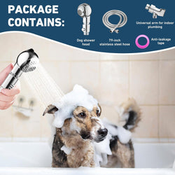 Indoor Dog Wash Kit for Shower