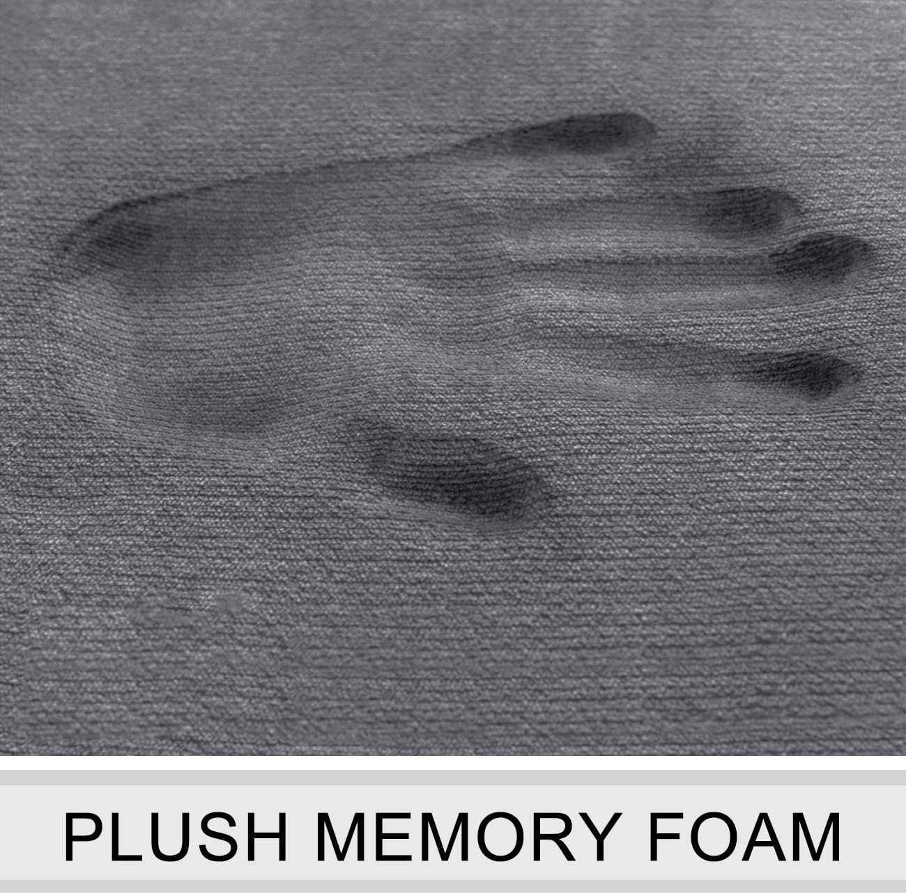 FEELSO 3 Piece Bathroom Rugs Non Slip and Absorbent Mats