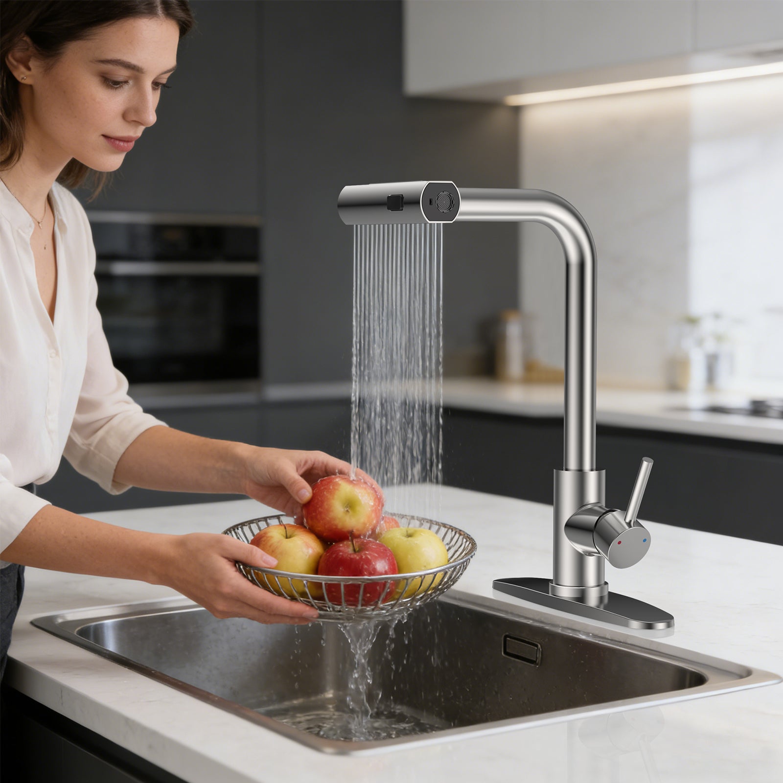 FEELSO FL7 Kitchen Pull-Down Faucet with Rain Spray