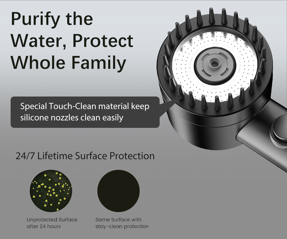 FEELSO DY4  Massage Handheld Filter Showerhead(Available in the US only)