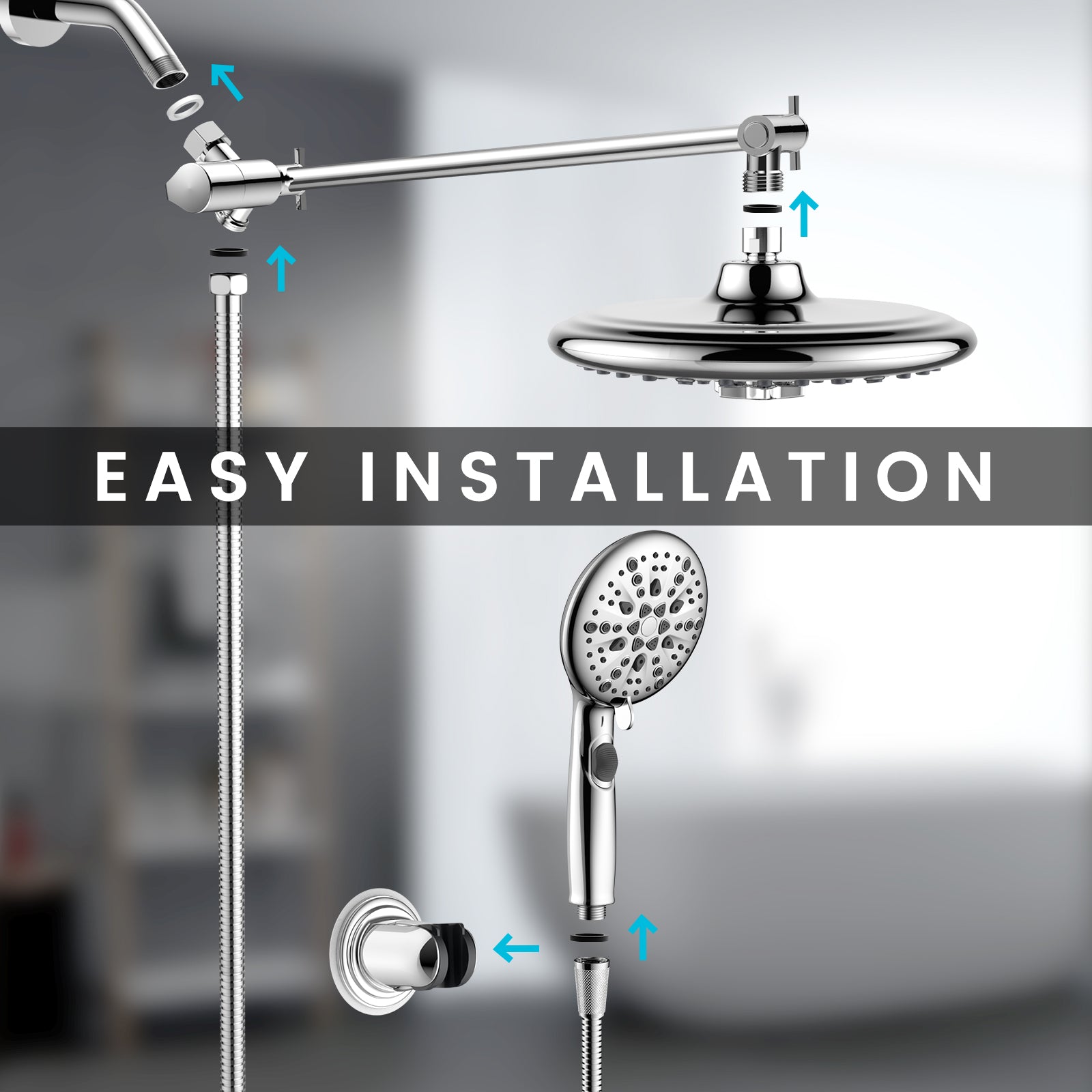 FEELSO T2-Six-Star Multifunctional Shower Set