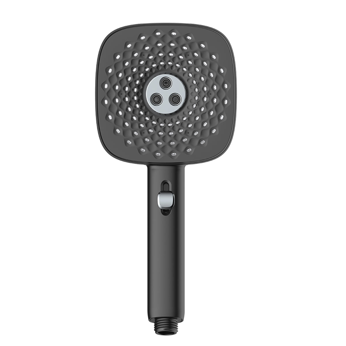 FEELSO High Pressure Handheld Shower Head with Hose & Bracket - 4 Settings/5 Spray Modes (Rain, Massage, Spa, Jet, Pulse)