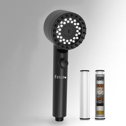 New Upgrade FEELSO DY5  Massage Handheld Filter Showerhead